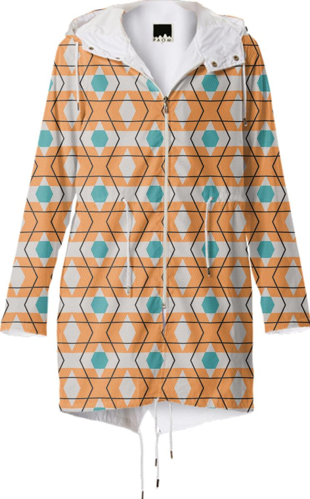 Rhombus and stripes pattern