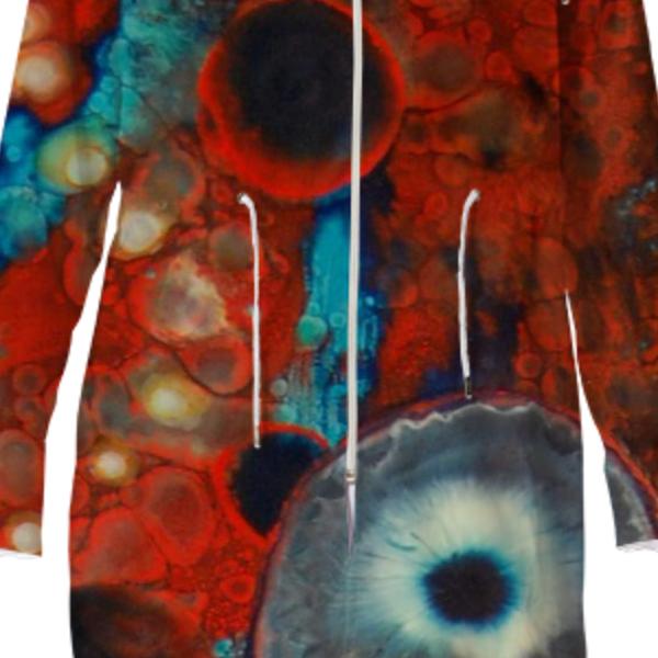 Scarlet Sky Raincoat