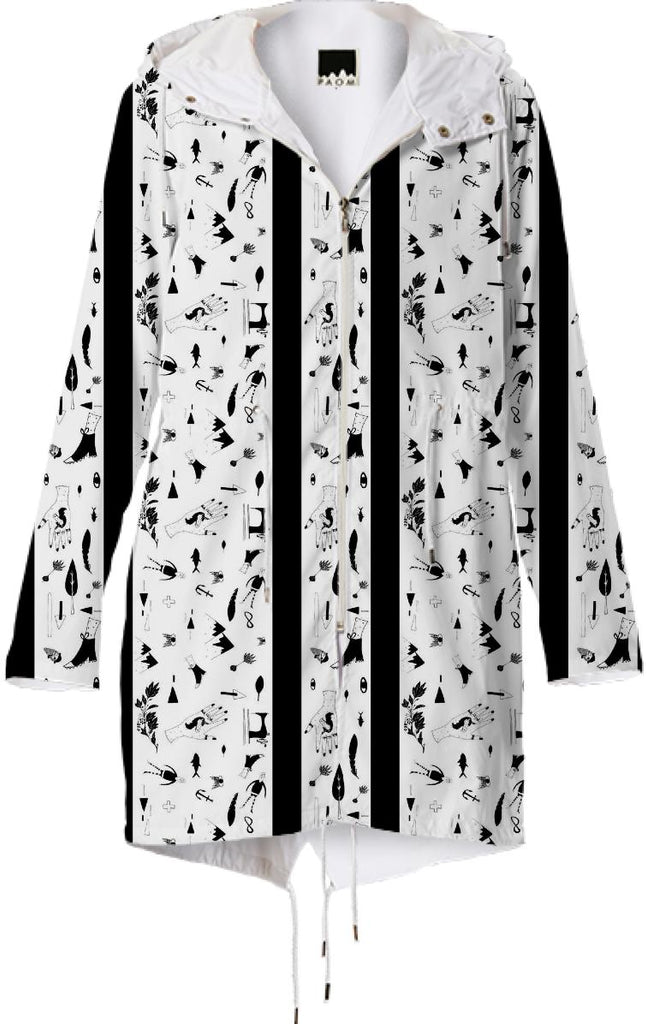 PAOM, Print All Over Me, digital print, design, fashion, style, collaboration, textile-arts-center, textile arts center, Raincoat, Raincoat, Raincoat, StudyNY, for, TAC, spring summer, unisex, Poly, Outerwear