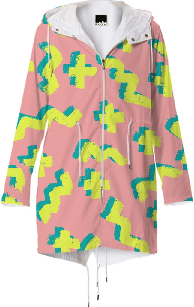Zig Zags Crosses Coat