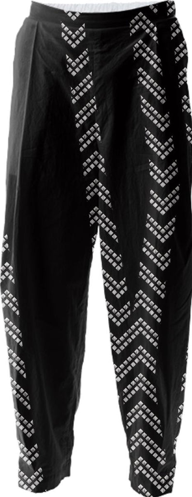 Chevron and Zebra Relaxed Pant