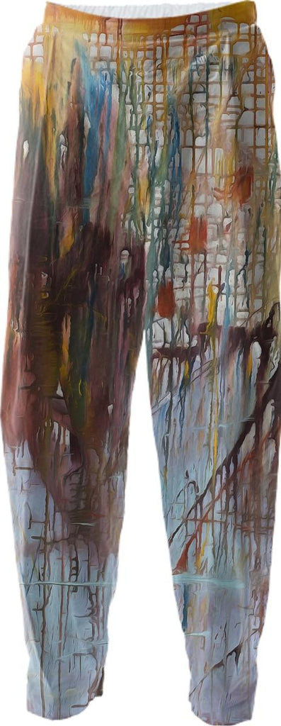 Drizzled Relaxed Pants