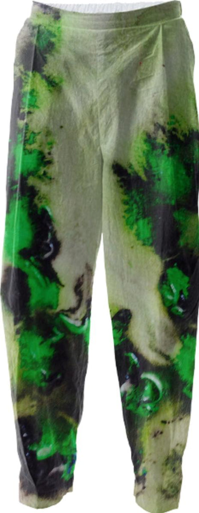Mack Love Abstract Green Relaxed Pant