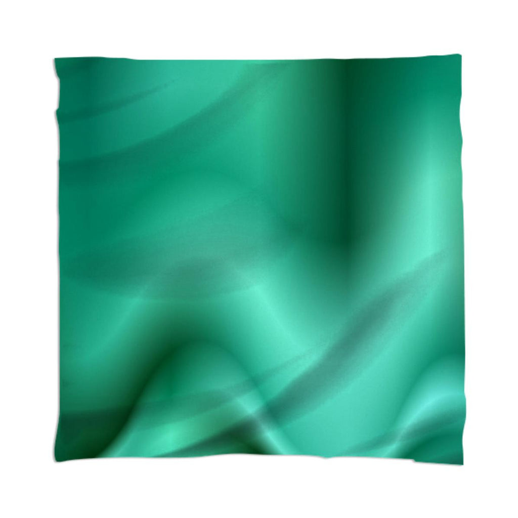 Turquoise abstract waves