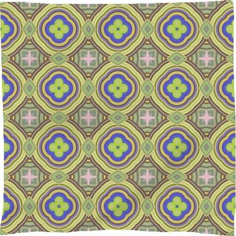 Blue and Yellow Abstract Pattern