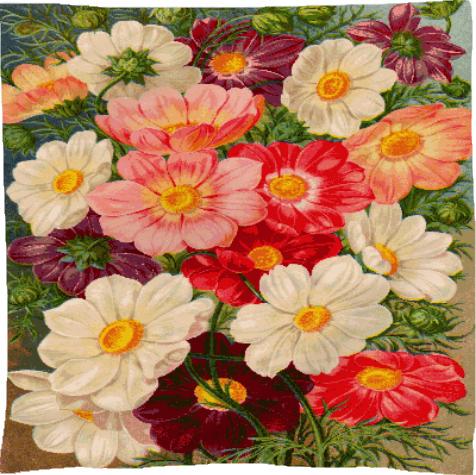 Vintage style floral display