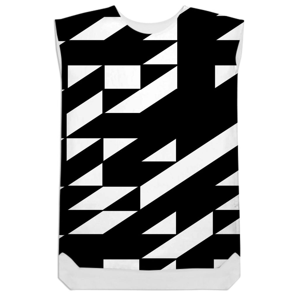 Modern Geometric Black and white