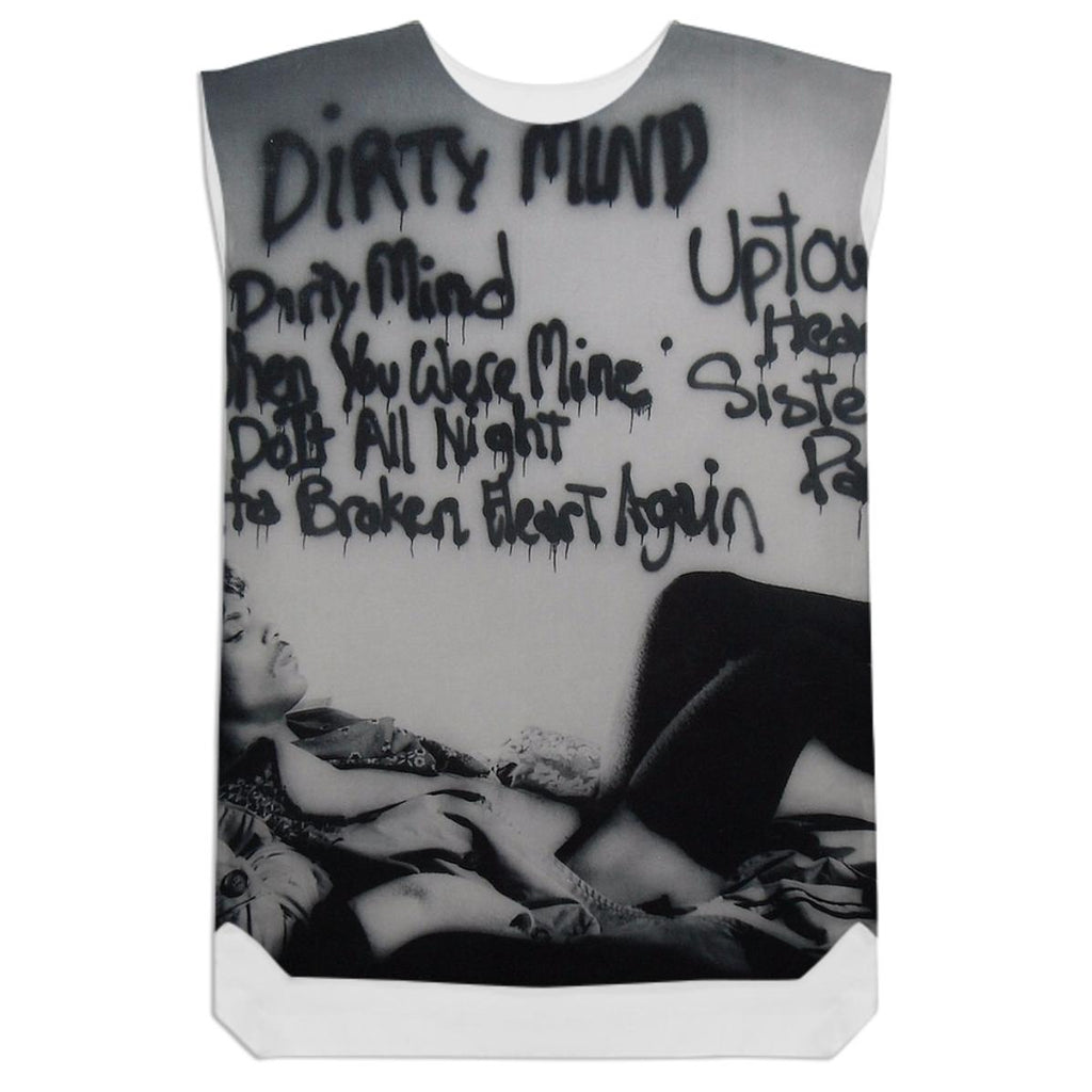 Prince Dirty Mind Back Cover Shift Dress