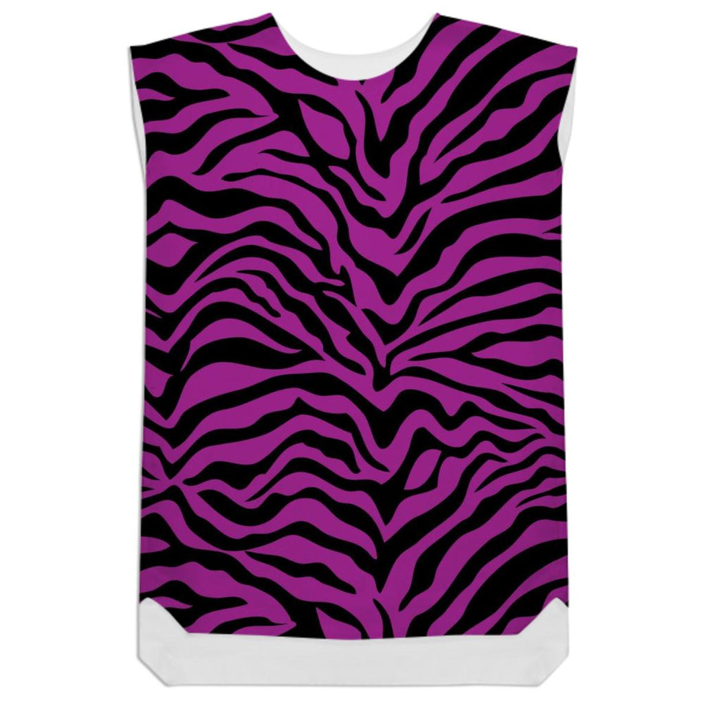 Purple and Black Zebra Print