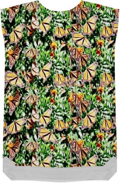 Bevy of Butterflies Shirt Dress