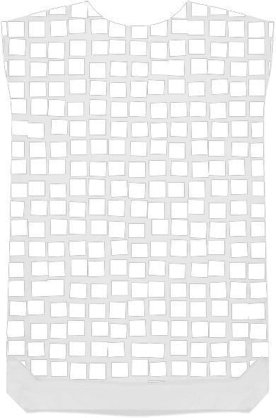 Black and White Mosaic Squares
