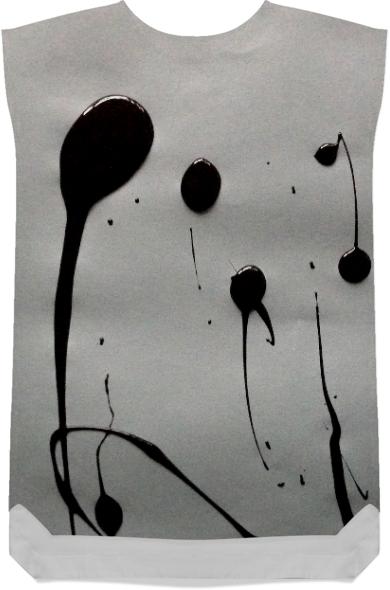 Black Paint Drops