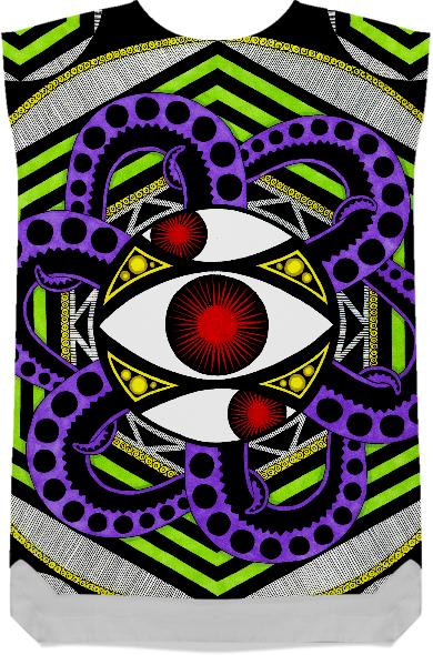 Eye Mandala Dress