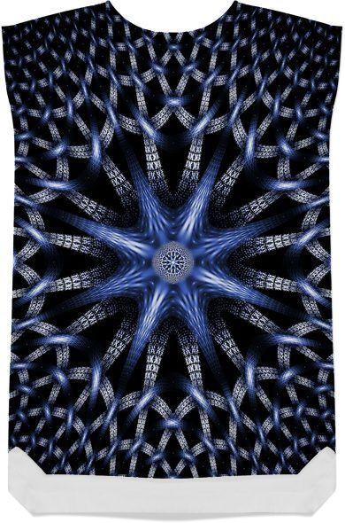 Fractal Weave abstract digital mandala