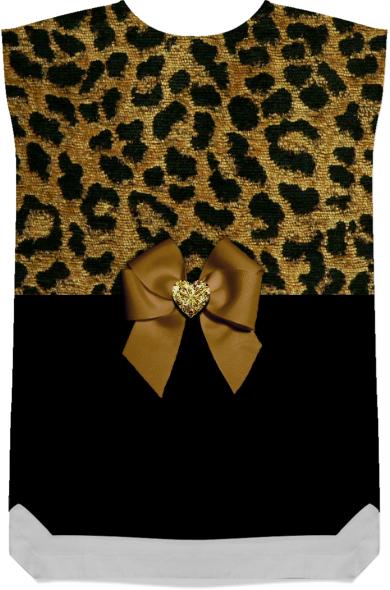 Leopard Print and Jewelled Bow