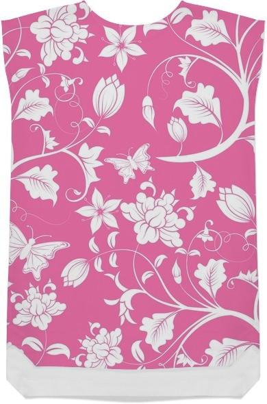 Pink and White Pastel Floral