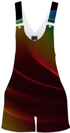 Liquid Rainbow Abstract Fractal Wave of Cosmic Energy