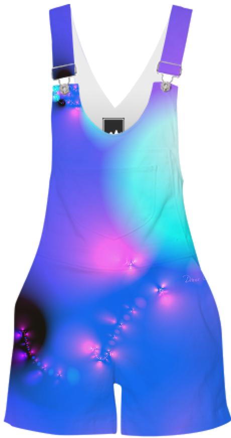 Love in Action Pink Purple Blue Abstract Heartbeat