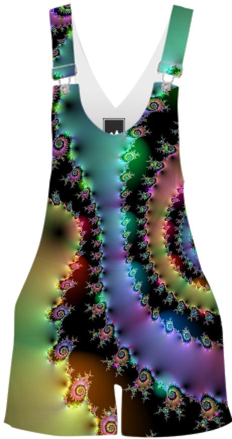 Satin Rainbow Spiral Curves Through the Cosmos