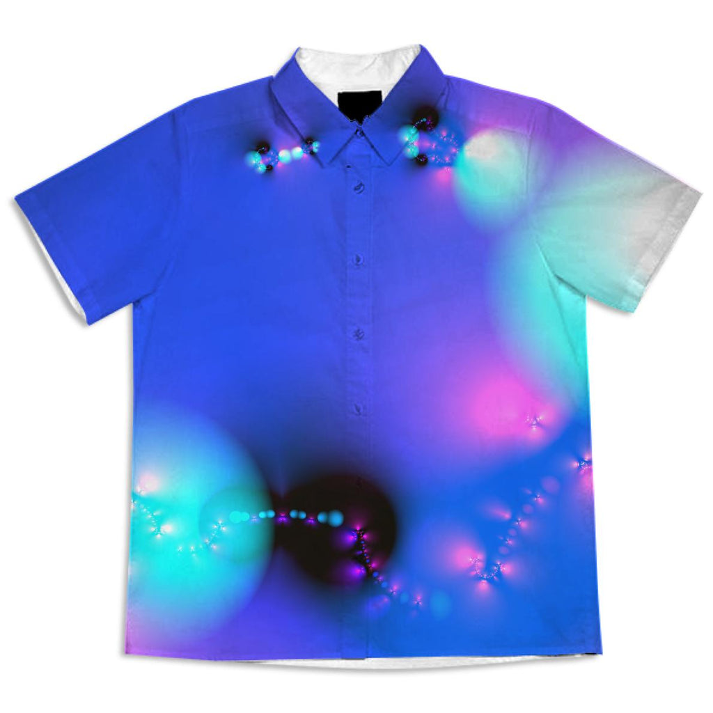 Love in Action Pink Purple Blue Abstract Heartbeat