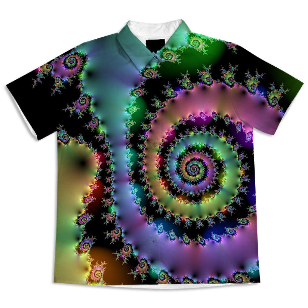 Satin Rainbow Spiral Curves Through the Cosmos