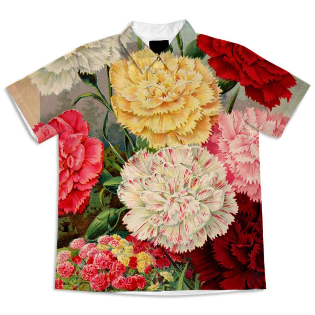 Vintage Floral Seed Catalog Carnations