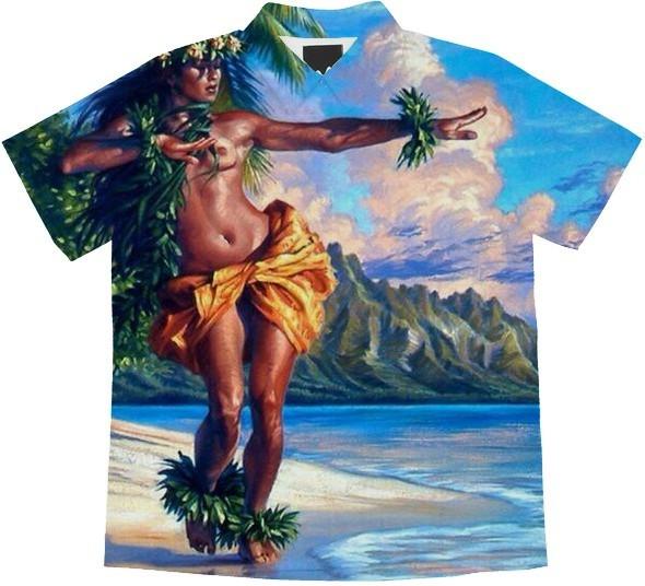 Hawaiian Hoolah Wave Shirt