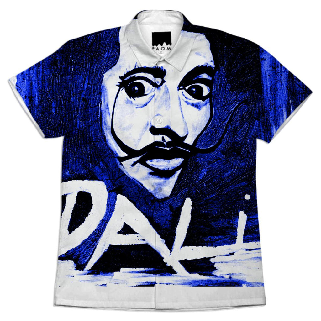 Dali ArtBlue Short Sleeve Shirt