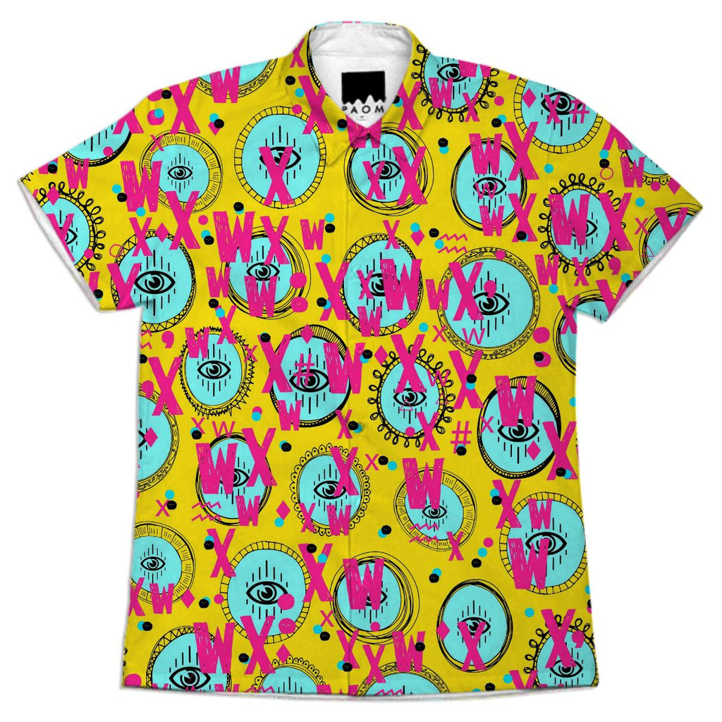 E Y E S YY RR MEN SHORT SLEEVE SHIRT