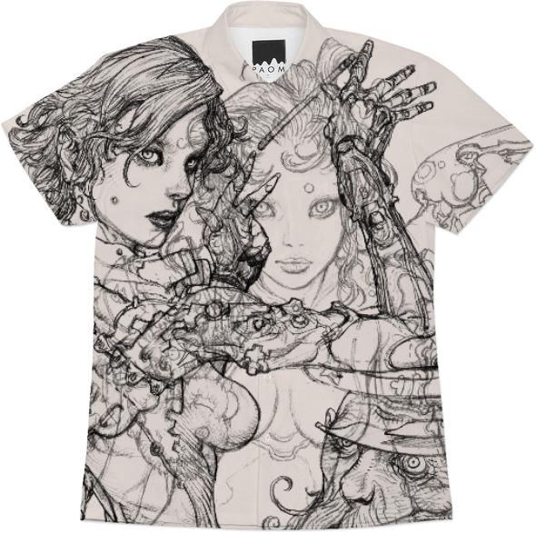 A SHORTSLEEVEWORKSHIRT