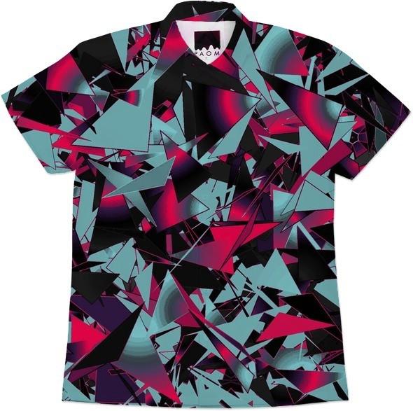 Aqua Pink Black Variations on Pink Black Aqua