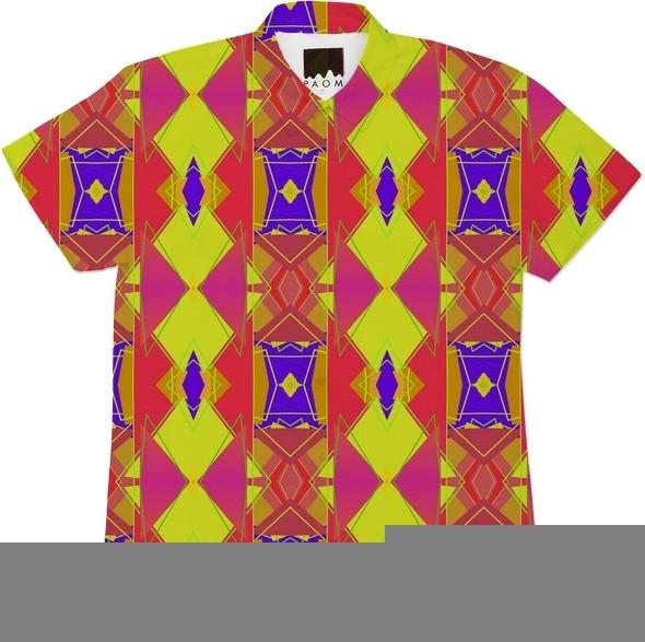 Crazy Colors Geometric Abstract