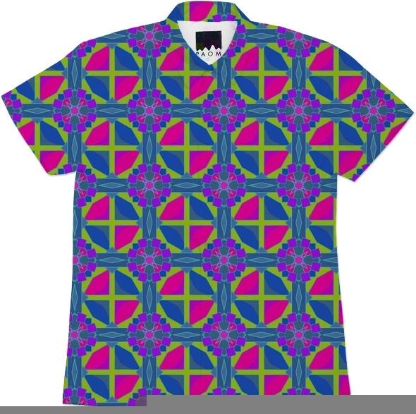 Gorgeous Patterned Jewel Toned Abstract