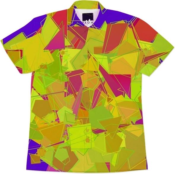 Multi Color Vintage Abstract