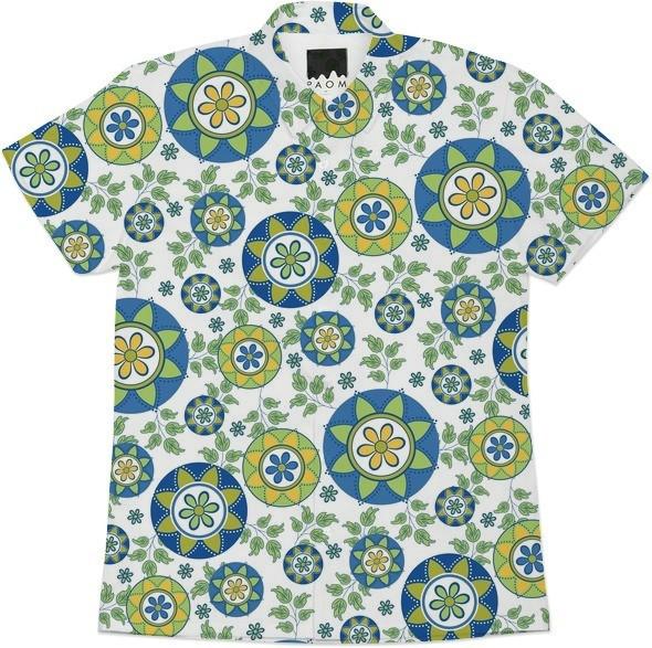 VERY COOL Retro Mod Abstract Floral