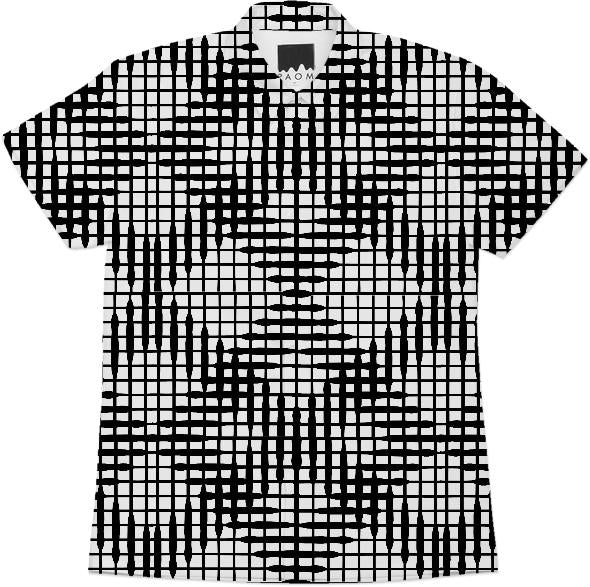 White and Black Abstract Diamond pattern