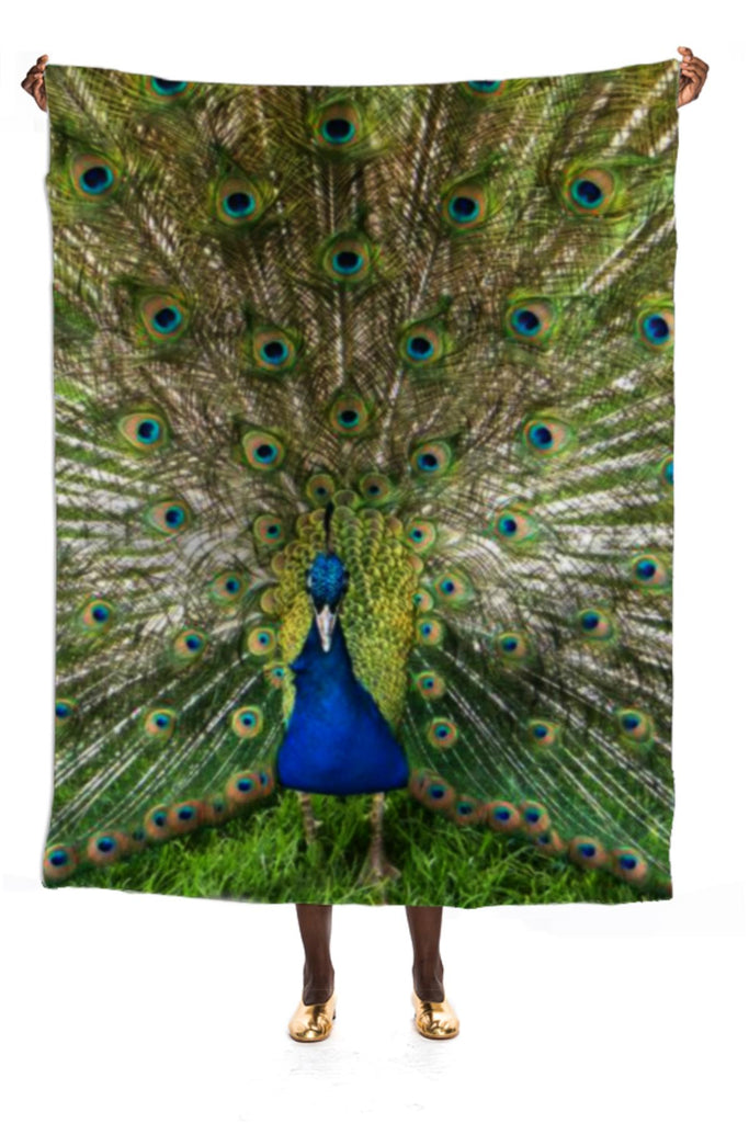PEACOCK by Carole J Amodeo for Off The Walls Wearable Art