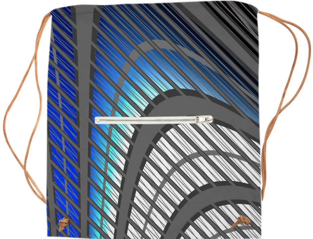 Bridge into the Past and Future Abstract Doorway