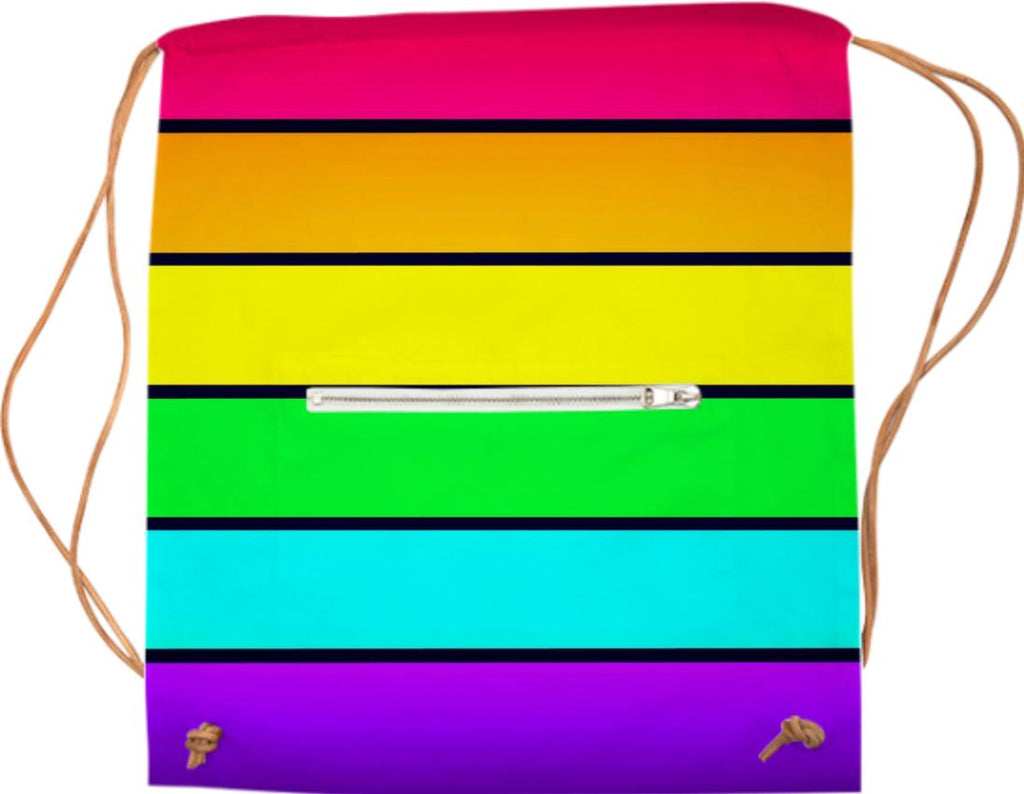 Bright Rainbow Stripes