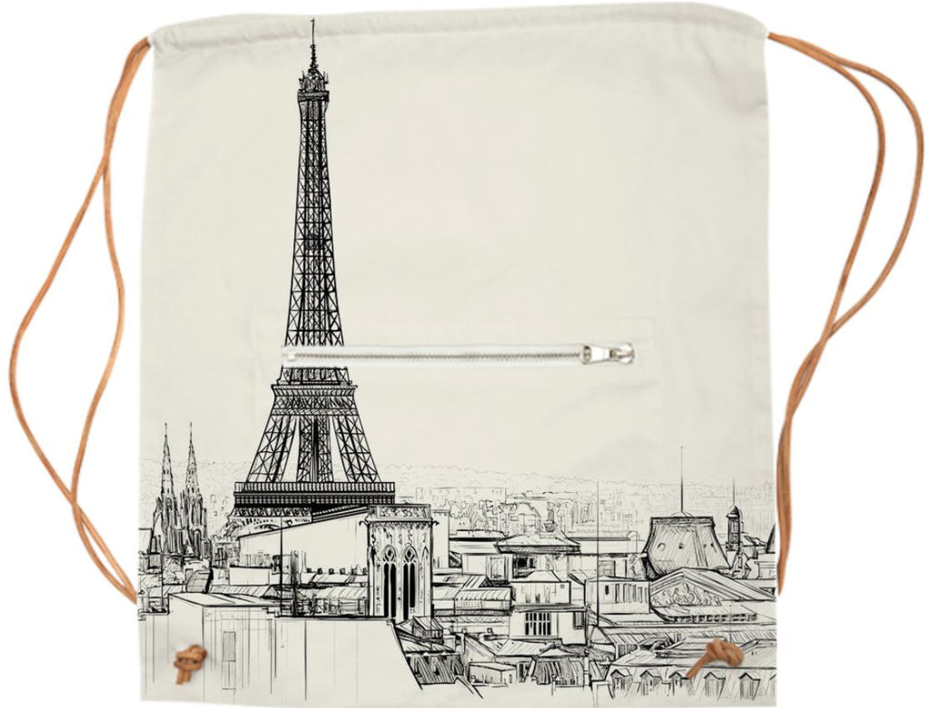 Eiffel Tower Paris Cityscape Sketches