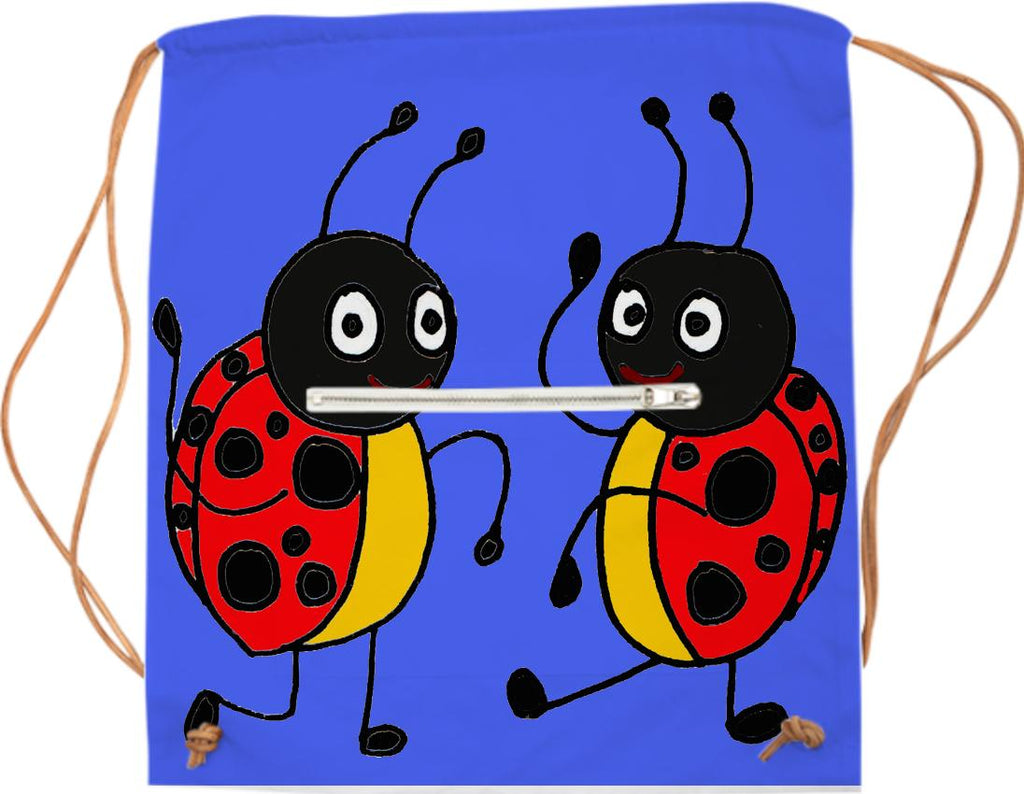 Fun Dancing Ladybugs Sports Bag