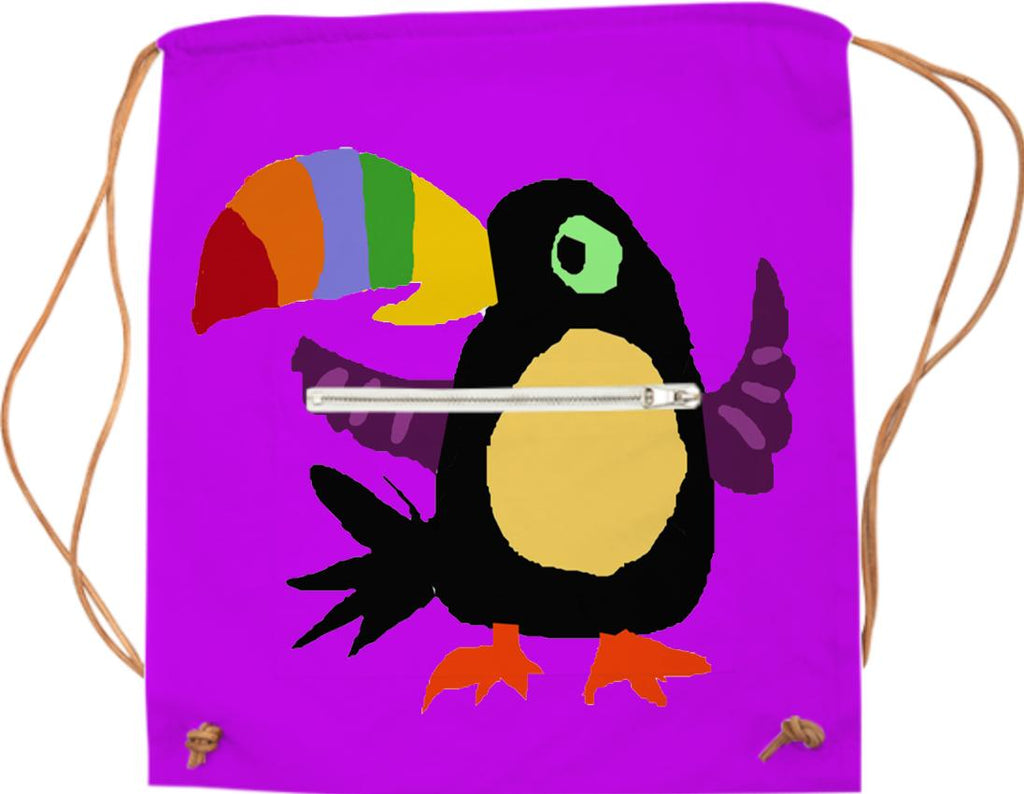 Fun Toucan Bird Art Sports Bag