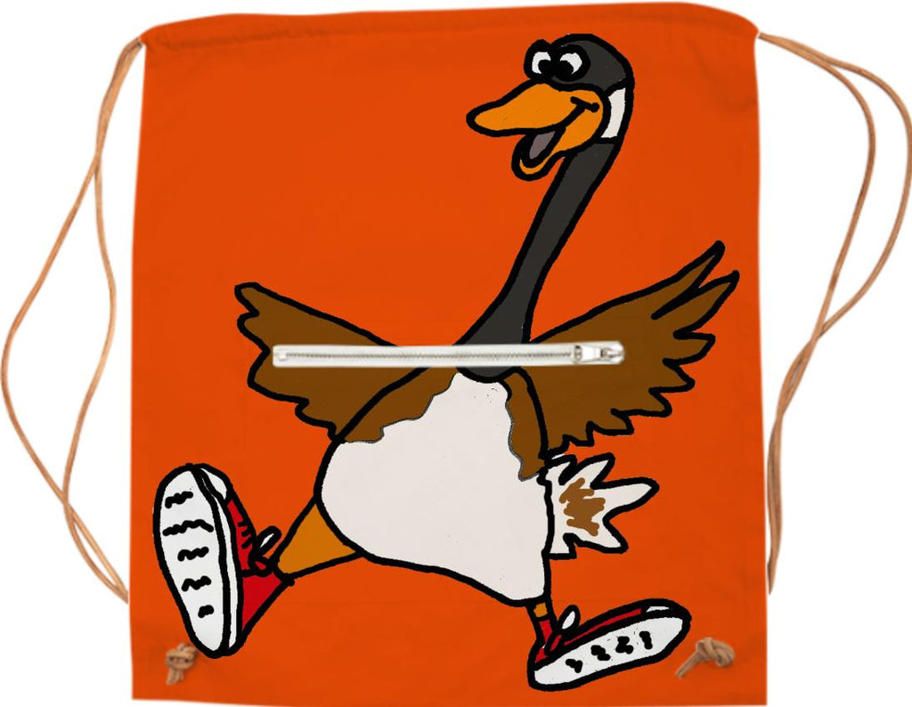 Funny Silly Goose Sports Bag