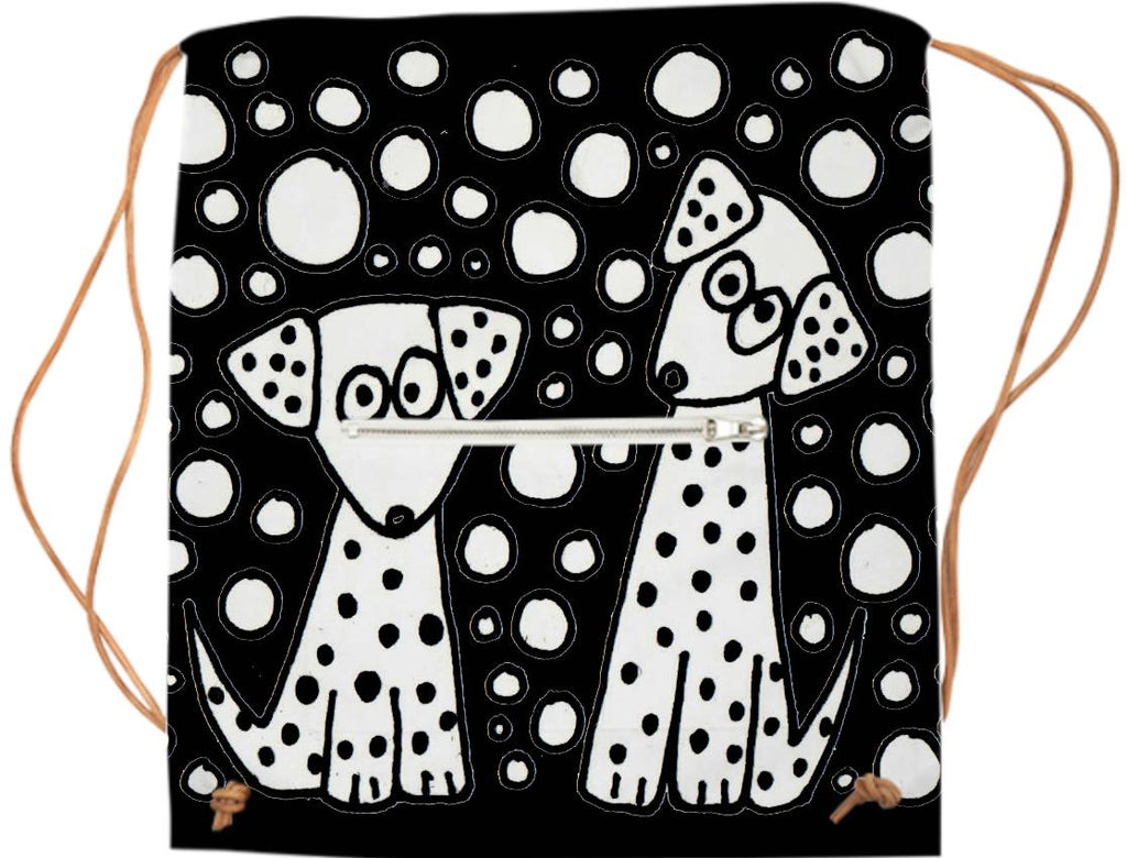 Funny Spotted Dogs Sports Bag