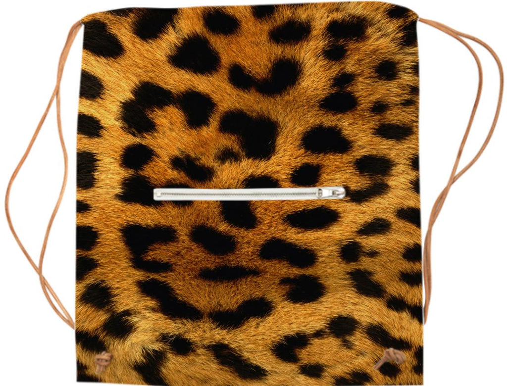 Leopard Print Sports Bag
