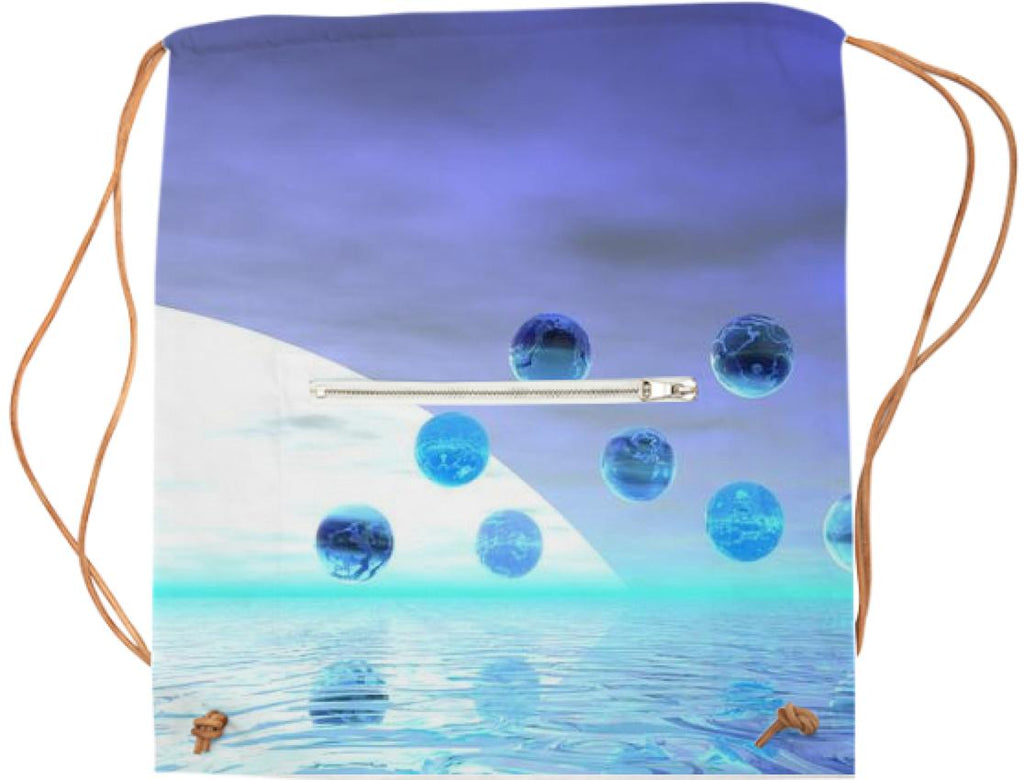 Moonlight Wonder Abstract Journey to the Unknown