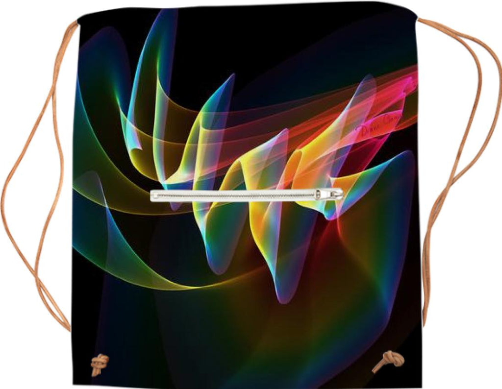 Northern Lights Abstract Fractal Rainbow Aurora