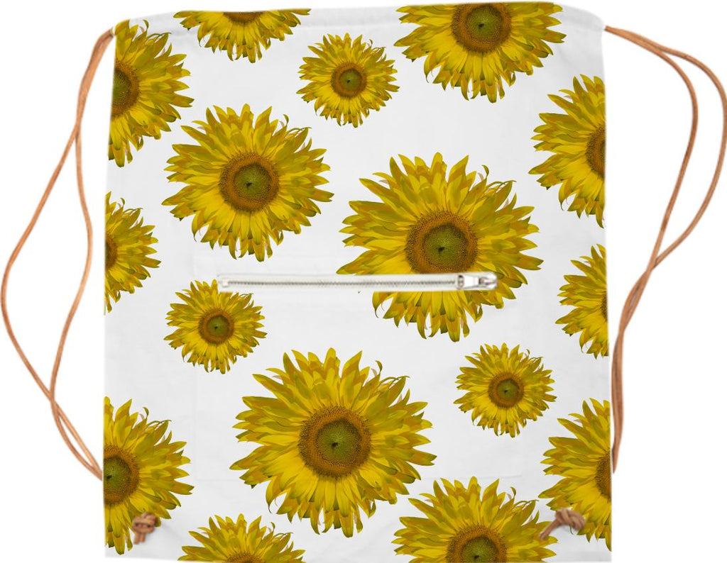 Yellow Scattered Sunflowers