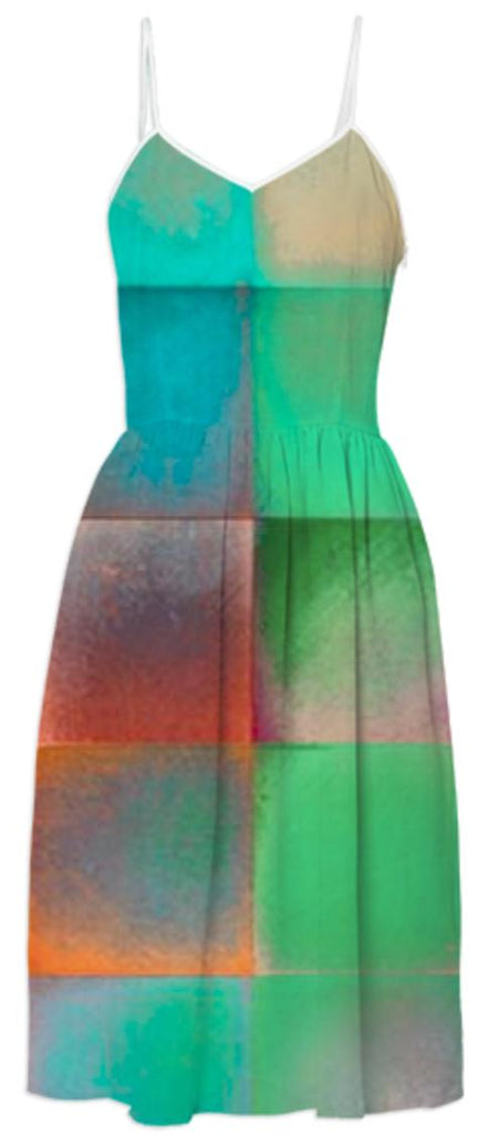 CHECKED DESIGN II Summer Dress II