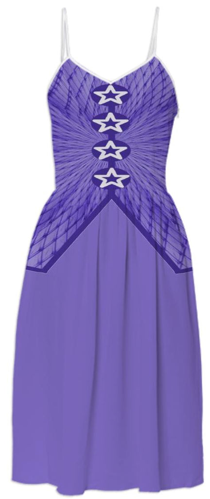 Dusty Purple Summer Dress